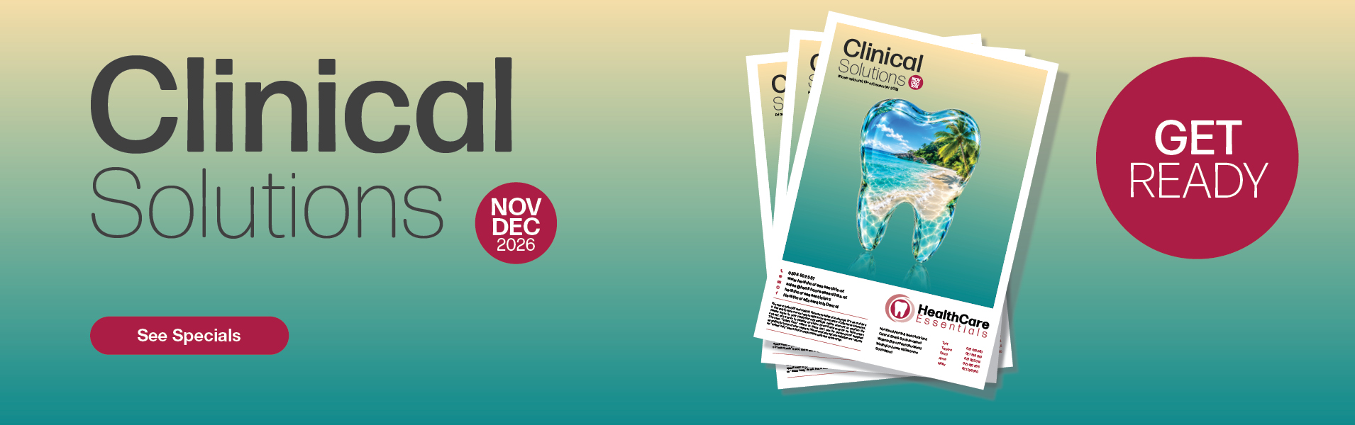 Clinical Solutions Nov-Dec 26 GET READY
